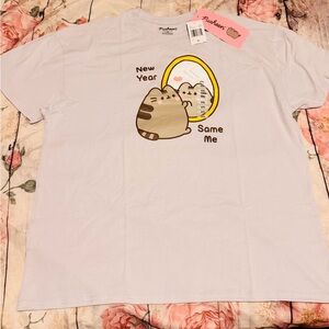 Pusheen T-shirt "New Year Same Me" Size XXL New with Tags